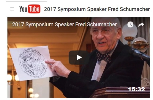 Rev. Dr. Fred Schumacher's Video at Symposium 2017